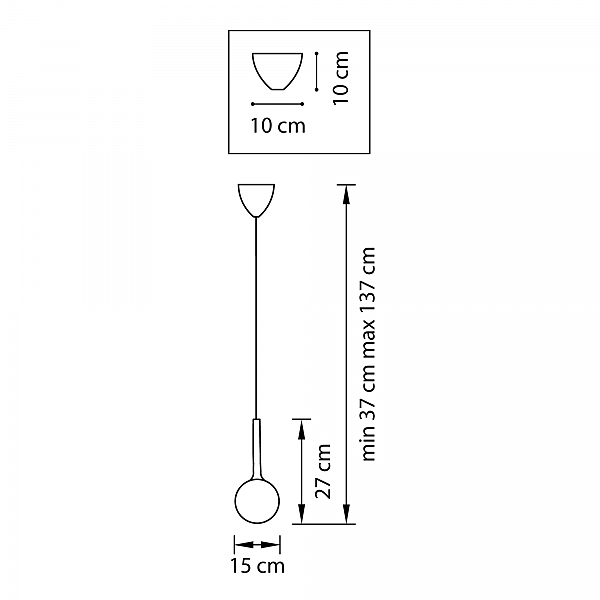 Светильник подвесной Lightstar Globo 813011