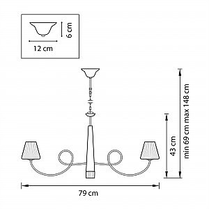 Подвесная люстра Lightstar Vortico 814297