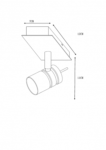 Светильник спот Lucide Twinny-Led 17990/05/31