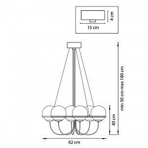 Подвесная люстра Lightstar Globo 803263