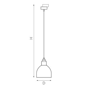 Трековый светильник Lightstar Loft L1T765017