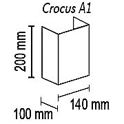 Настенное бра TopDecor Crocus Glade Crocus Glade A1 10 328g
