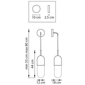 Настенное бра Lightstar Ramo 690617