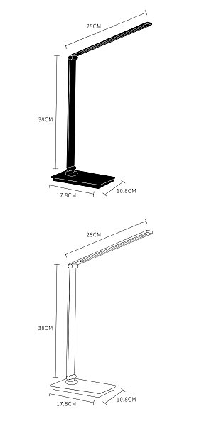 Настольная лампа Arte Lamp Edward A5126LT-1WH