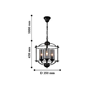 Светильник подвесной Favourite Kiara 2057-3P