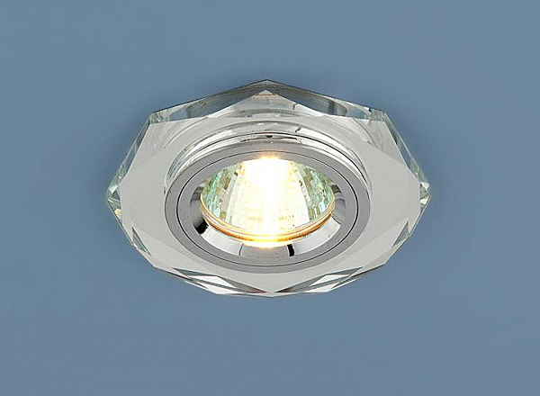 Встраиваемый светильник Elektrostandard 8020 8020 MR16 SL зеркальный/серебро