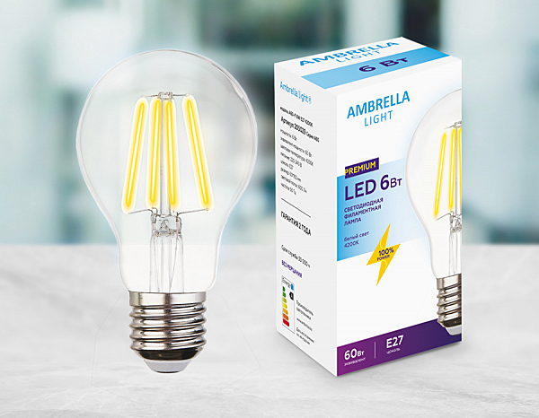 Светодиодная лампа Ambrella Filament 205029