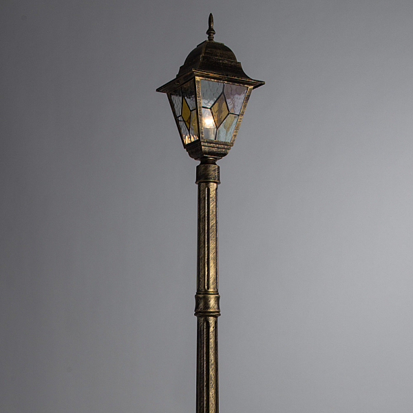 Столб фонарный уличный Arte Lamp BERLIN A1017PA-1BN
