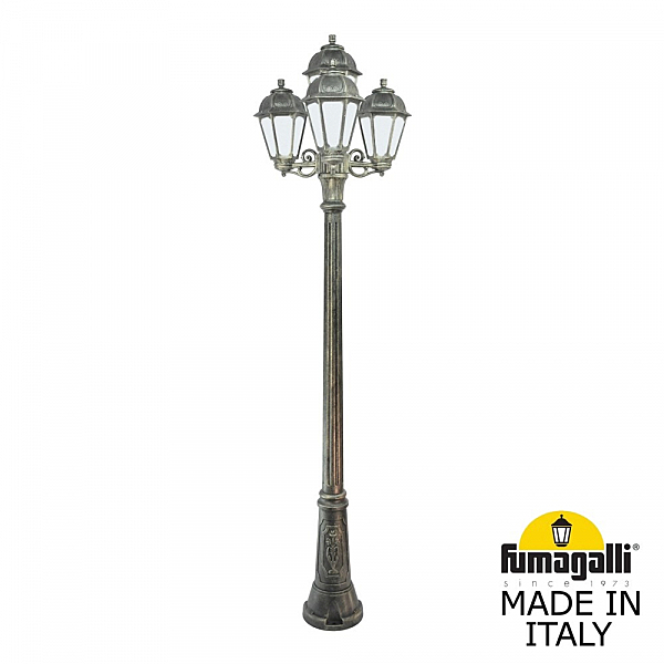 Столб фонарный уличный Fumagalli Saba K22.156.S31.BYF1R