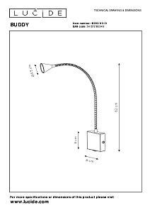 Светильник спот Lucide Buddy 18293/03/31