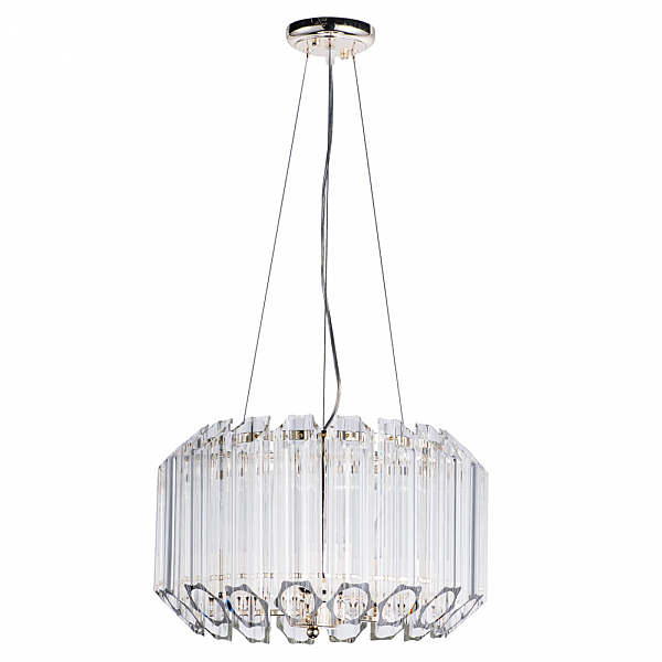 Подвесная хрустальная люстра Jastin Arte Lamp A2848SP-3GO