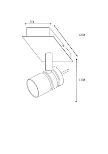 Светильник спот Lucide Twinny-Led 17990/05/31