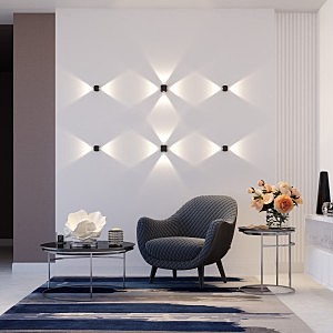 Уличный LED настенный светильник Odeon Light Miko 4222/8WL