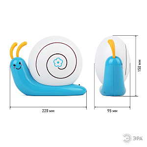 Детский ночник ЭРА NLED-405-0.5W-BU