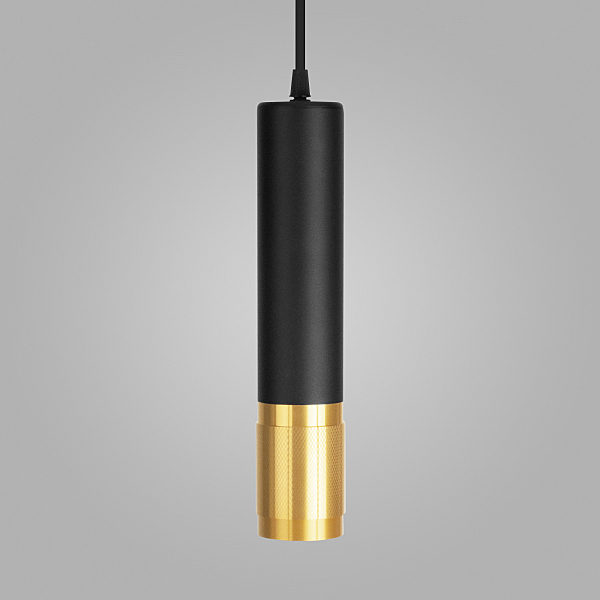 Светильник подвесной Elektrostandard Tony DLN108 GU10 черный/золото