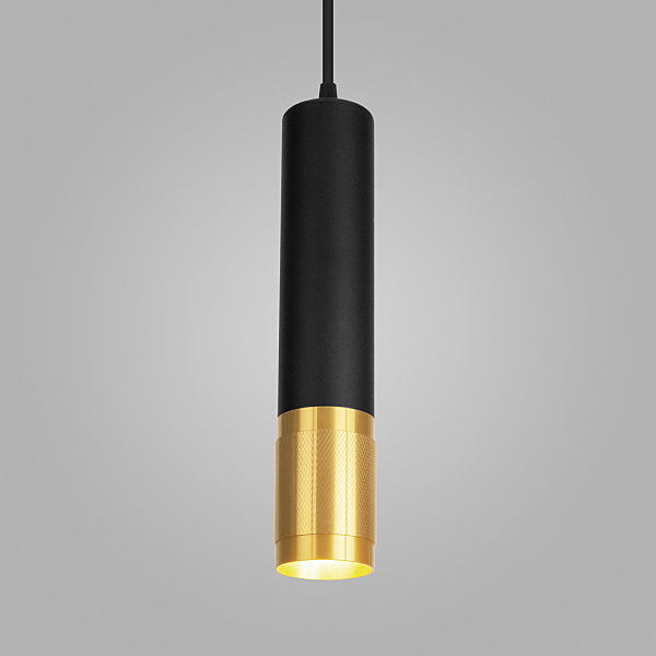 Светильник подвесной Elektrostandard Tony DLN108 GU10 черный/золото