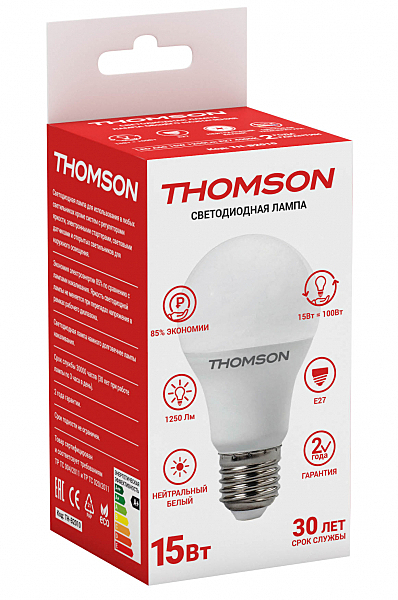 Светодиодная лампа Thomson Led A60 TH-B2010
