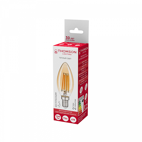Ретро лампа Thomson Filament Candle TH-B2116