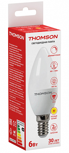 Светодиодная лампа Thomson Candle TH-B2151