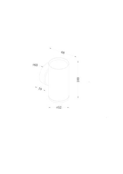 Настенный светильник Maytoni Focus S C068WL-01B