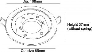 Встраиваемый светильник Deko-Light Built-in 122413