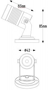 Светильник спот Deko-Light Mini 730238