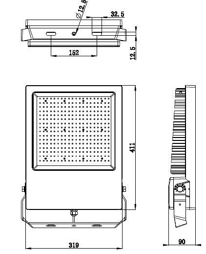 Прожектор уличный Deko-Light Atik 732100