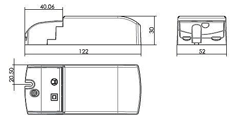 Блок питания DALI CC драйвер 350мA/20W Deko-Light Dali 862057