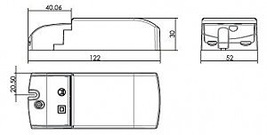 Блок питания DALI CC драйвер 350мA/20W Deko-Light Dali 862057