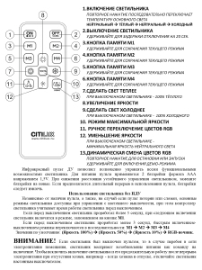 Светильник потолочный Citilux Симпла CL714480G