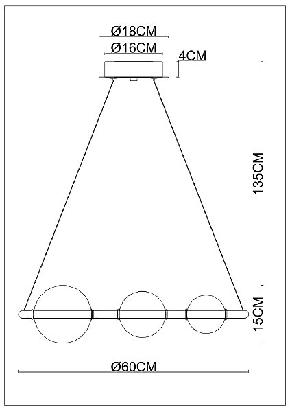 Подвесная люстра Arte Lamp Crocus A2780LM-30PB