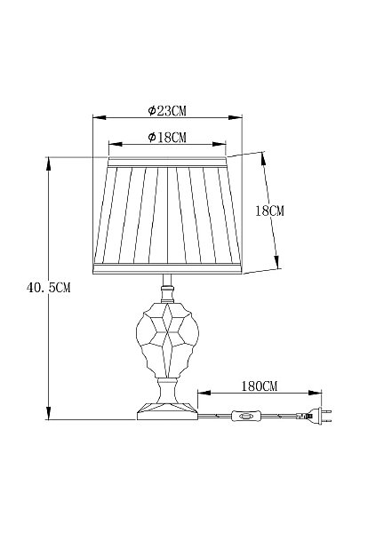 Настольная лампа Arte Lamp Capella A4024LT-1CC