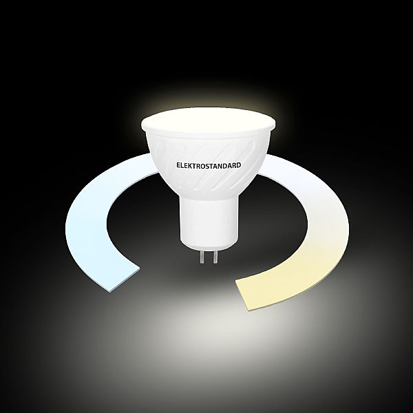 Умная светодиодная лампа Elektrostandard Умная лампа G5.3 Умная лампа G5.3 LED 5W 3300К-6500К CCT+DIM (BLG5316)