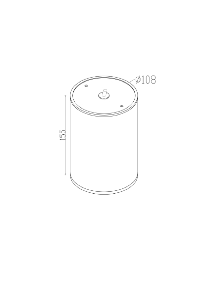 Уличный потолочный светильник Maytoni Bar O306CL-L12GF