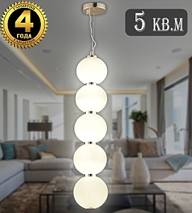 Светильник подвесной Natali Kovaltseva Loft Led LED LAMPS 81100/5C GOLD WHITE