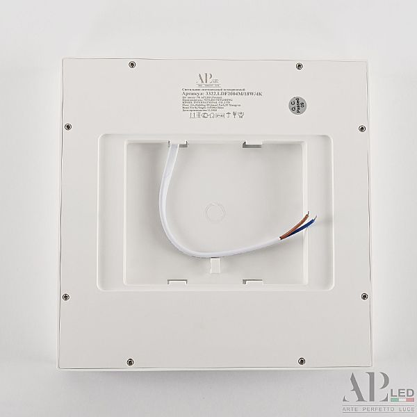 Светильник потолочный APL Led Ingrid 3322.LDF2004M/18W/4K