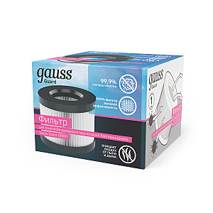 Фильтр для очистителя воздуха с ультрафиолетовым излучением антибактериального серия Guard Gauss GR002