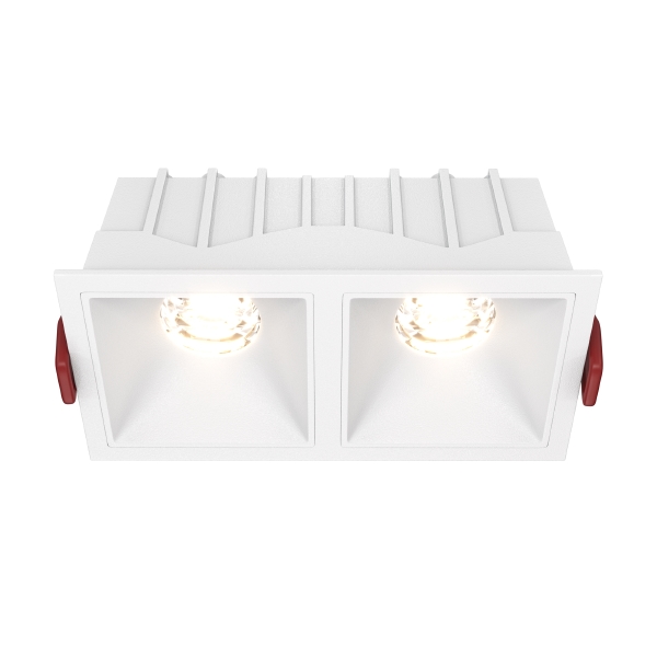 Встраиваемый светильник Maytoni Alfa LED DL043-02-10W3K-D-SQ-W