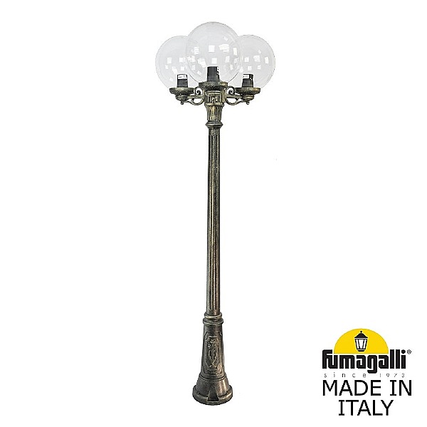 Столб фонарный уличный Fumagalli Globe 300 G30.156.S30.BXF1R