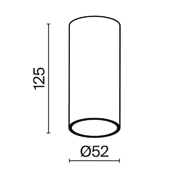 Накладной светильник Maytoni FOCUS LED C056CL-L12W4K-W-W