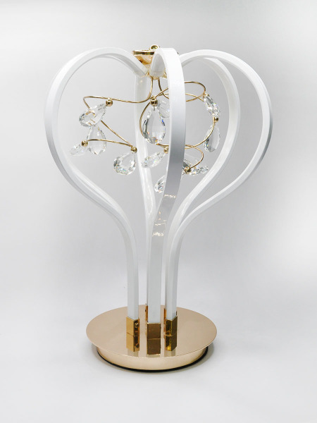 Настольная лампа Elvan LА-8268/6-WW-Wh+Gl