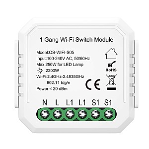 WIFI реле 1 канал ST Luce St9000 ST9000.500.01C