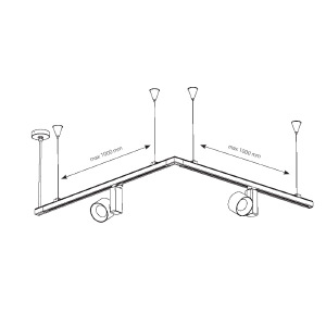 Подвесной комплект Nowodvorski Ctls Suspension 8696