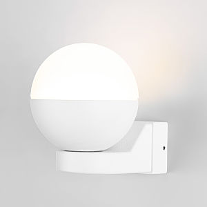 Уличный настенный светильник Elektrostandard MOON белый (MRL 1028)