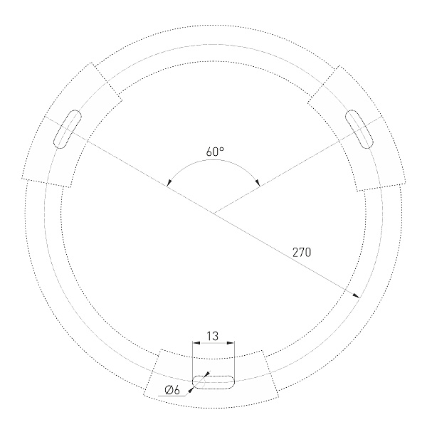 Светильник потолочный Arlight Rondo 034823