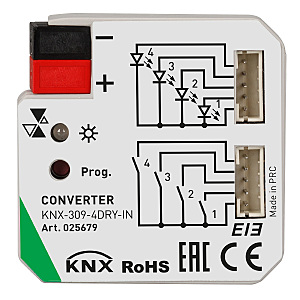 Конвертер KNX 4-х канальный Arlight 025679