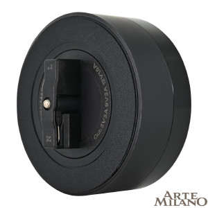 Трековая розетка Arte Milano Am-track-sockets 380066TS LED/USB-Type-C Black