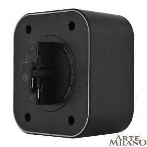 Трековая розетка Arte Milano Am-track-sockets 380022TS/ES Black