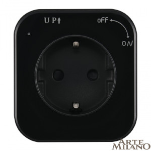 Трековая розетка Arte Milano Am-track-sockets 380022TS/ES Black