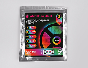 LED лента Ambrella LED Strip 24V GS4301